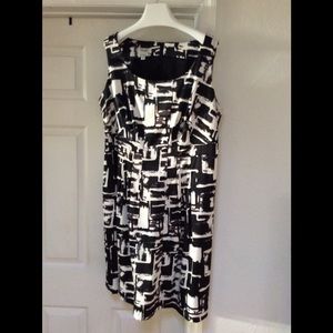 B/W dress